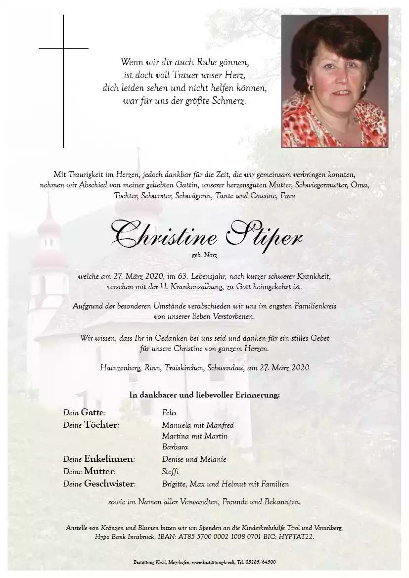 Parte von Christine Stiper